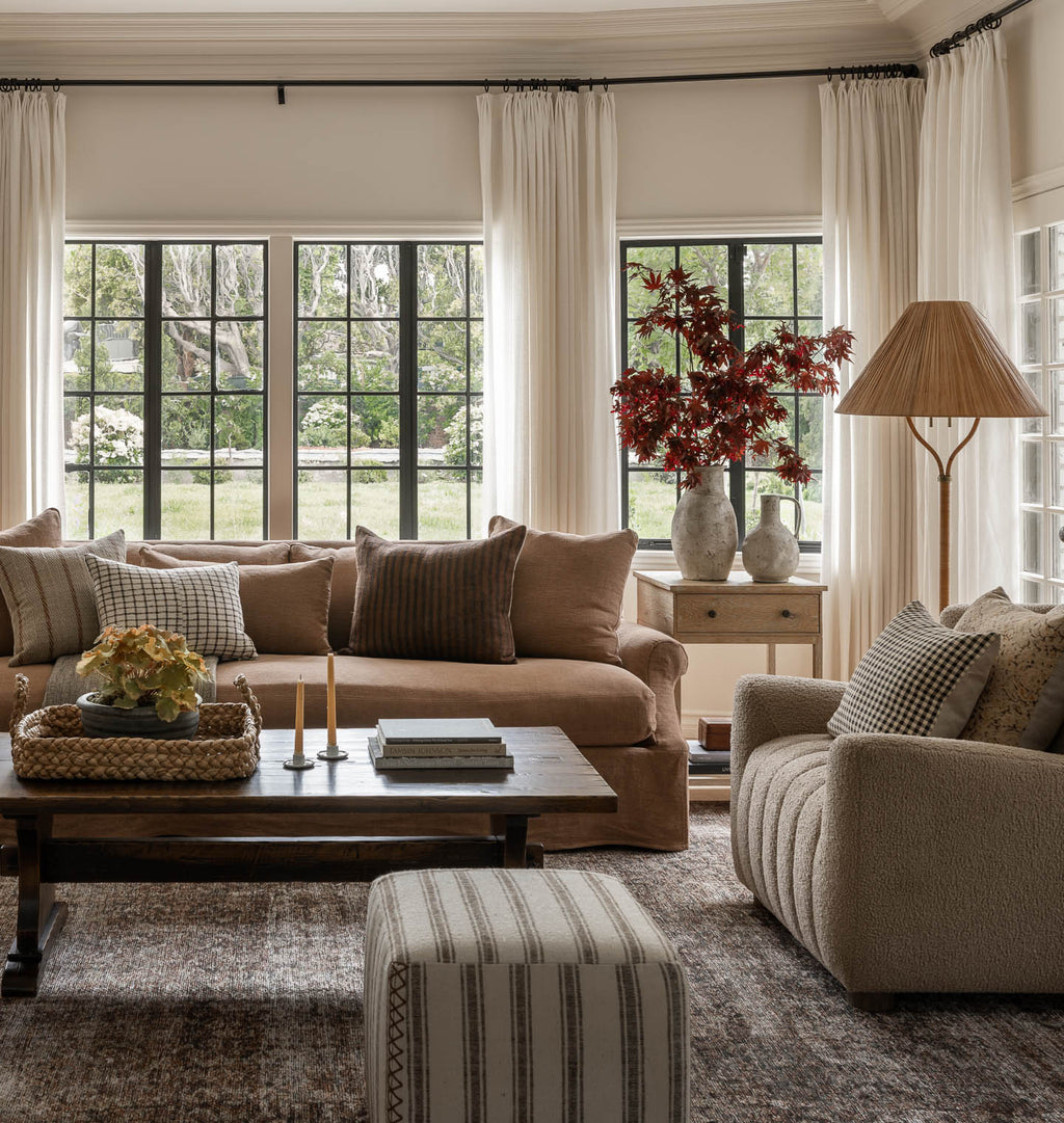 Shoppe the Look: Shades of Sienna Living Room