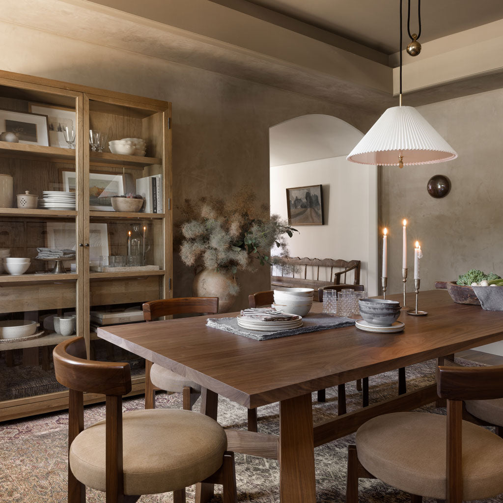 Shoppe the Look: Modern & Earthy Dining Room