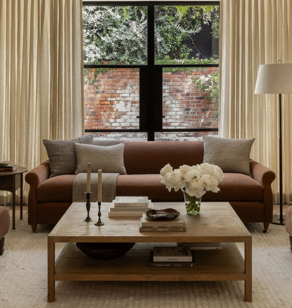 Shoppe the Look: Warm and Contemporary Living Room