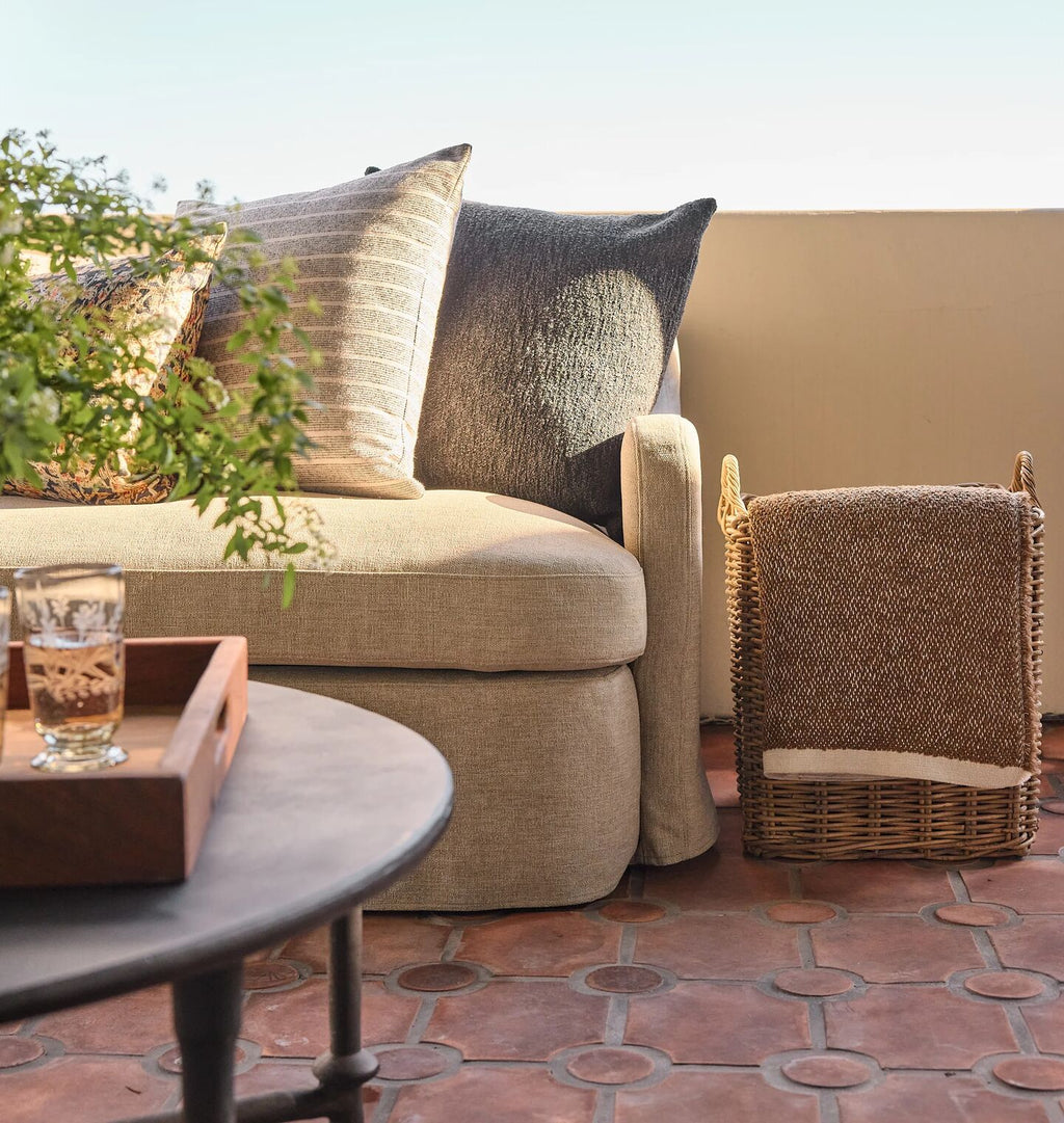 Arielle Wicker Floor Basket