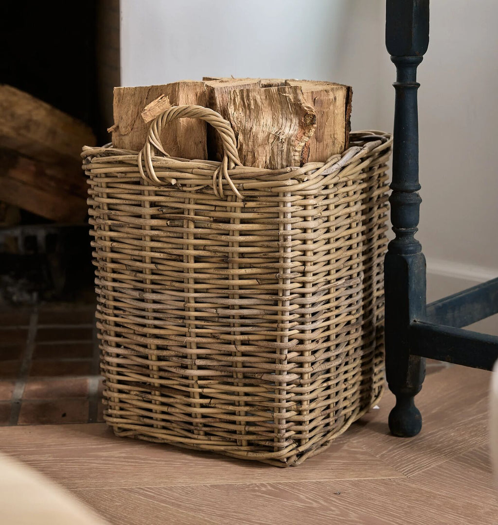 Arielle Wicker Floor Basket