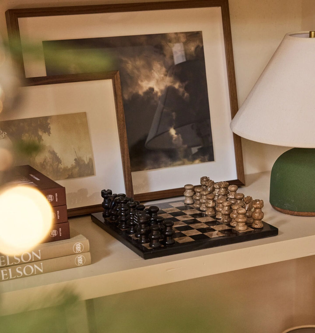 Cafe Chess Set