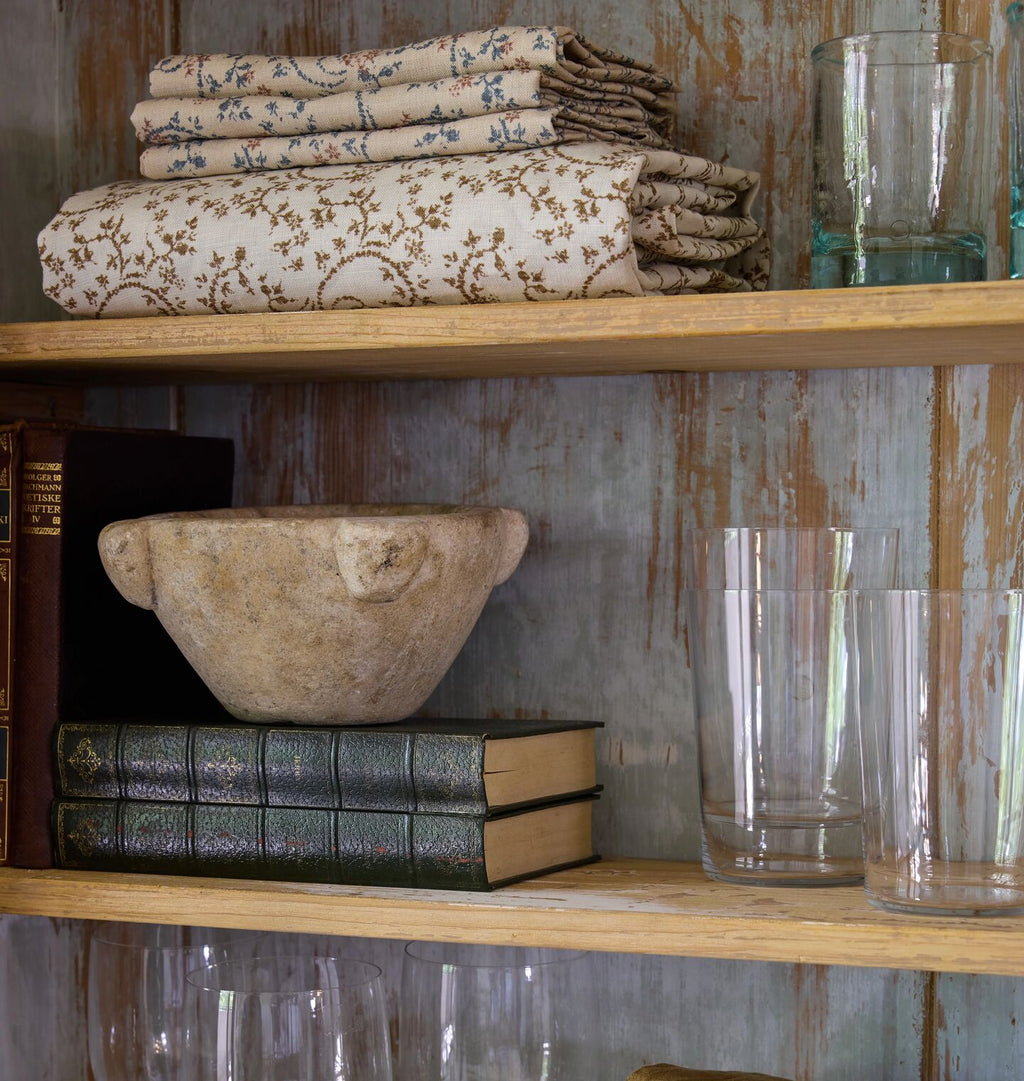 Verena Kitchen Towel Folded on Shelf