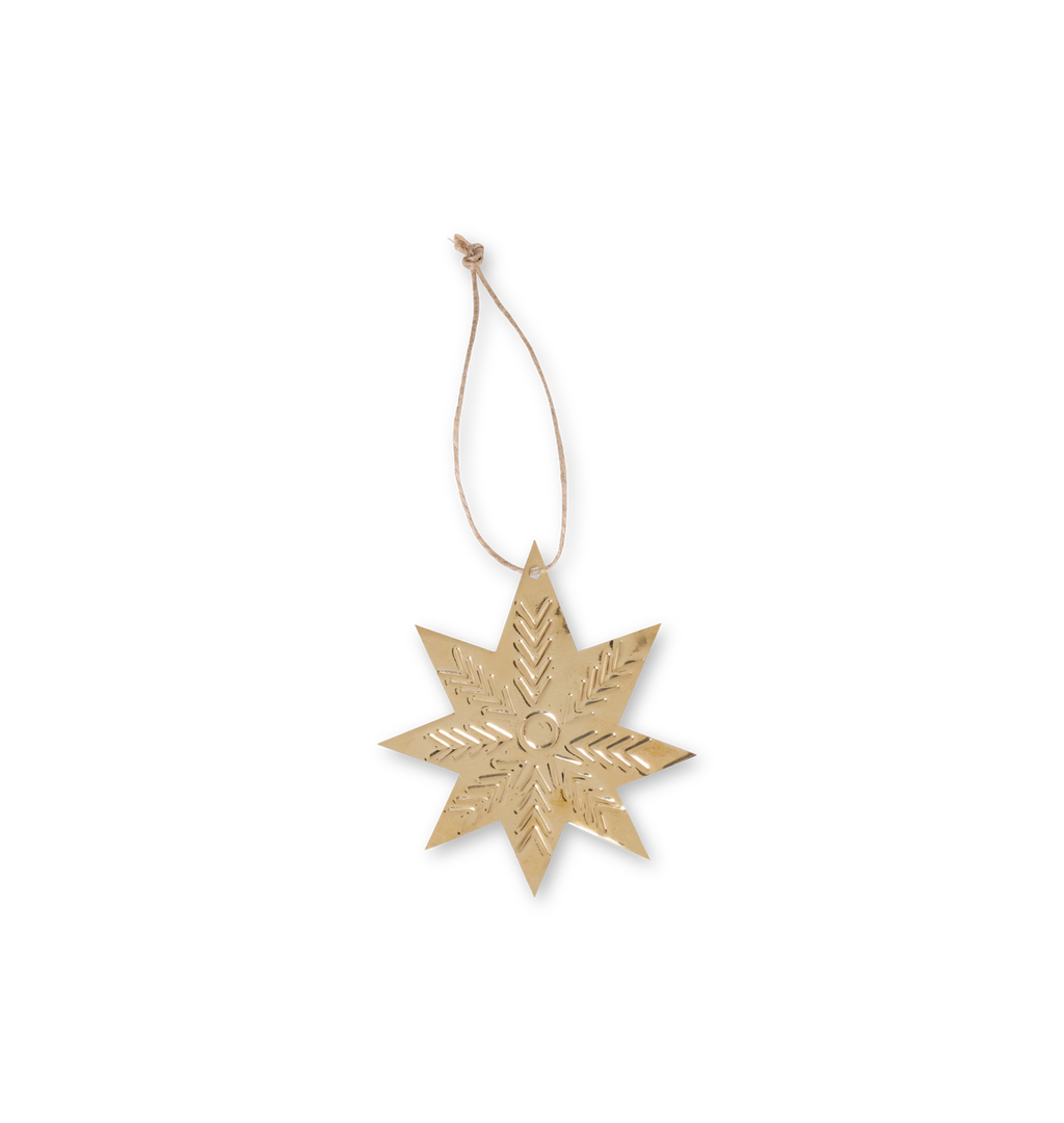 Star Tin Ornament