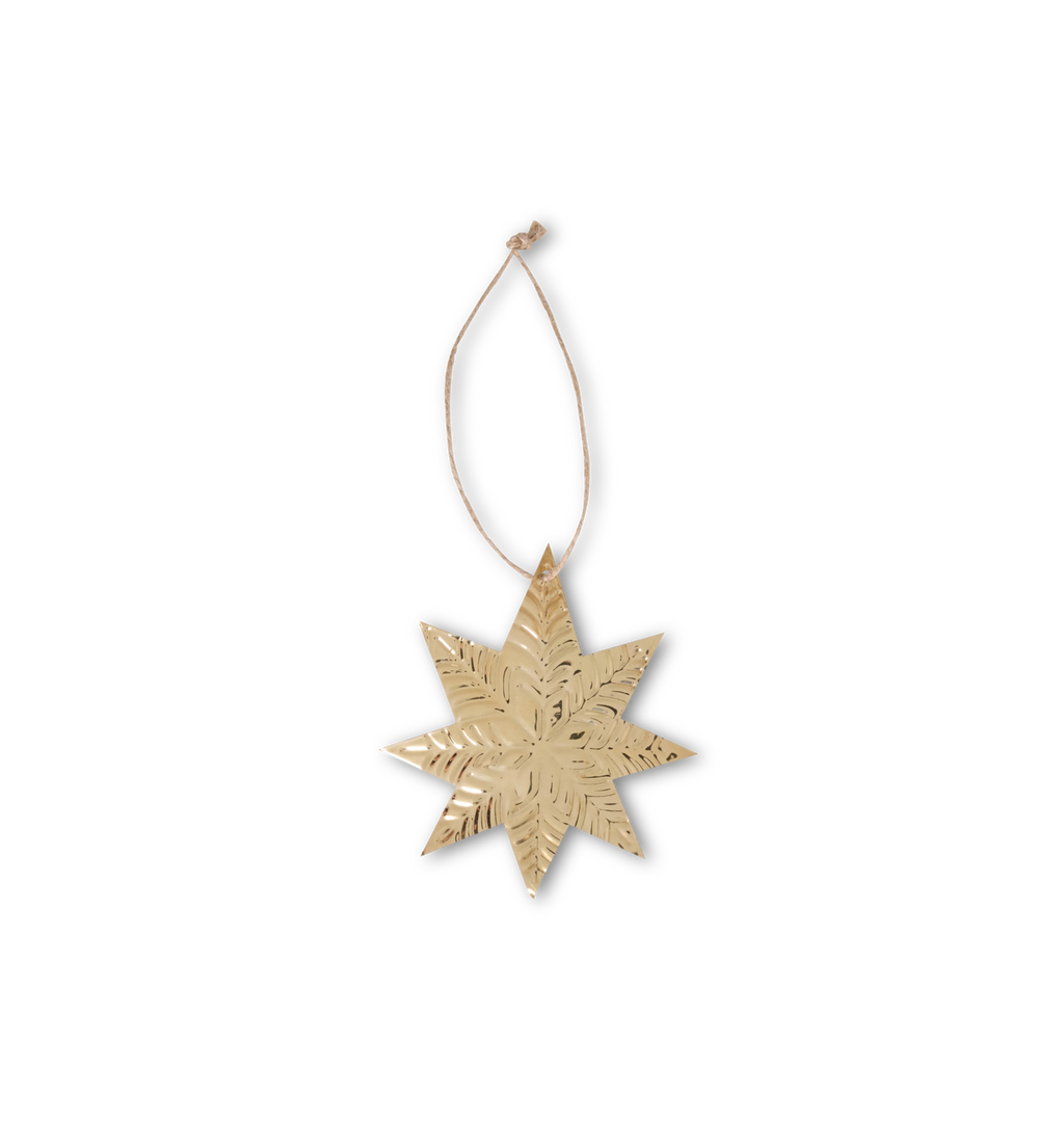 Star Tin Ornament
