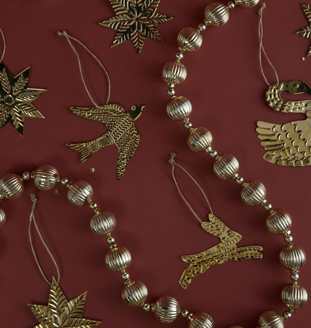 Glass Pebble Garland