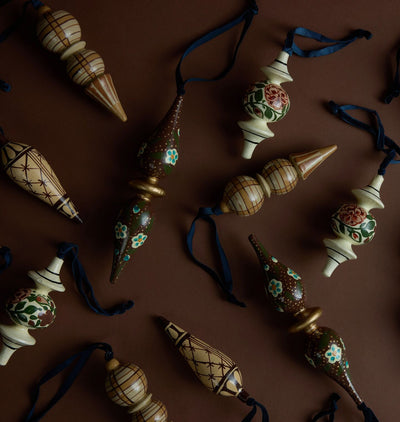 Rosell Russet Wood Ornament