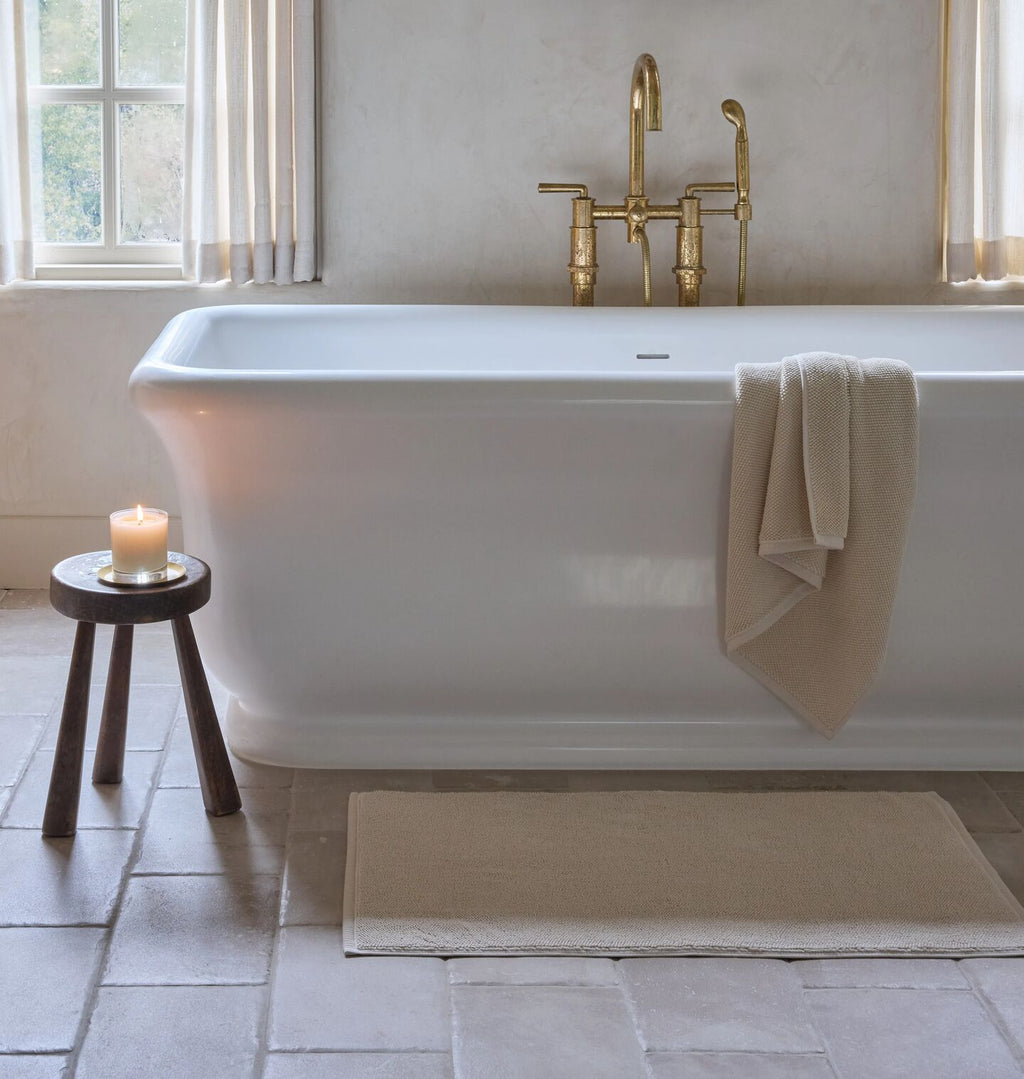 Mahon Rice Weave Bath Mat
