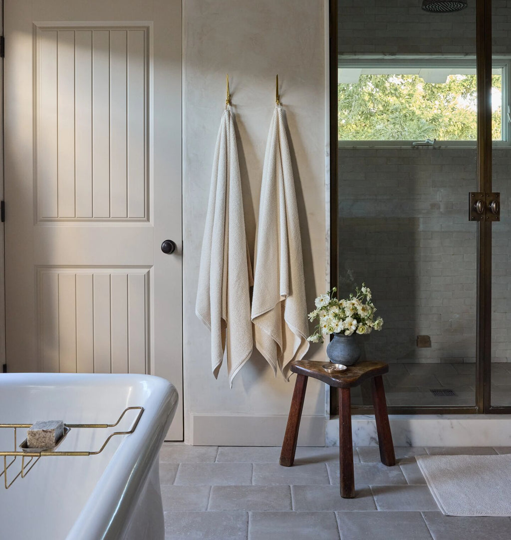 Mahon Rice Weave Bath Towel