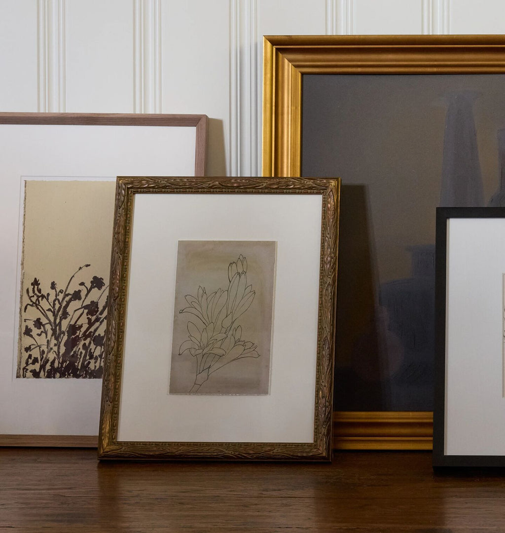 Flower Drawn 2 Framed Print
