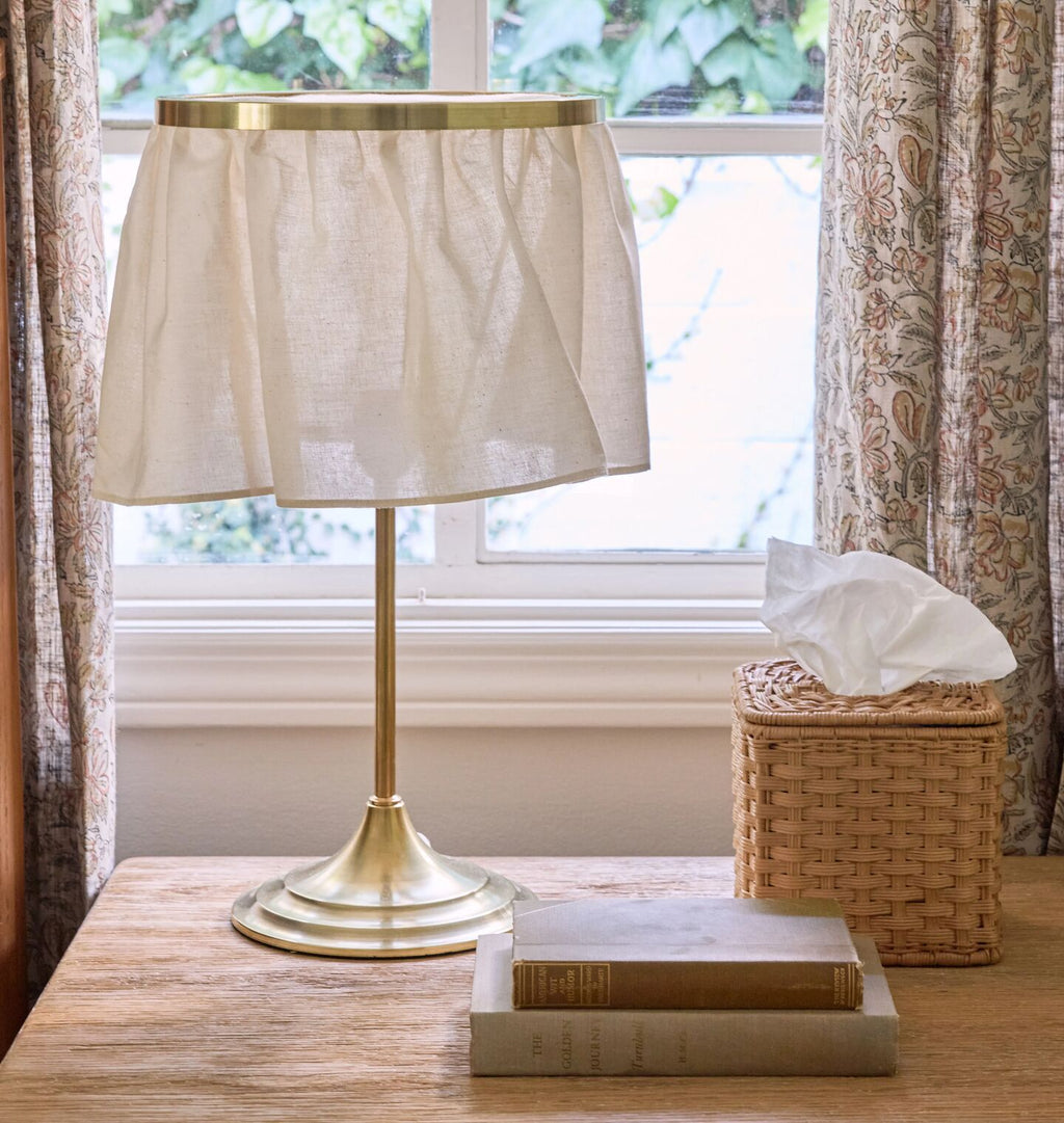 Hythe Table Lamp Unbleached Cotton