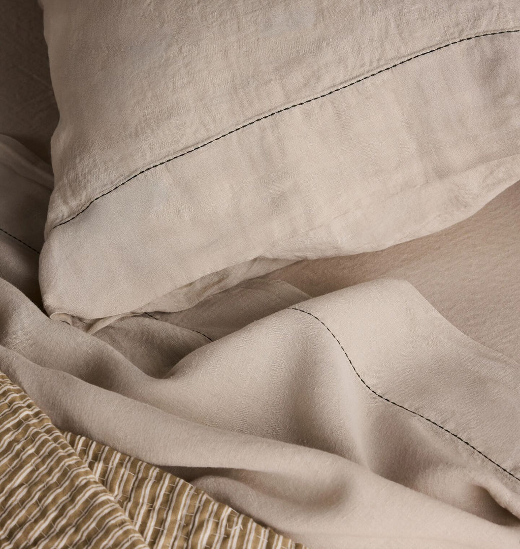 Luca Pillowcase S/2 Riverstone