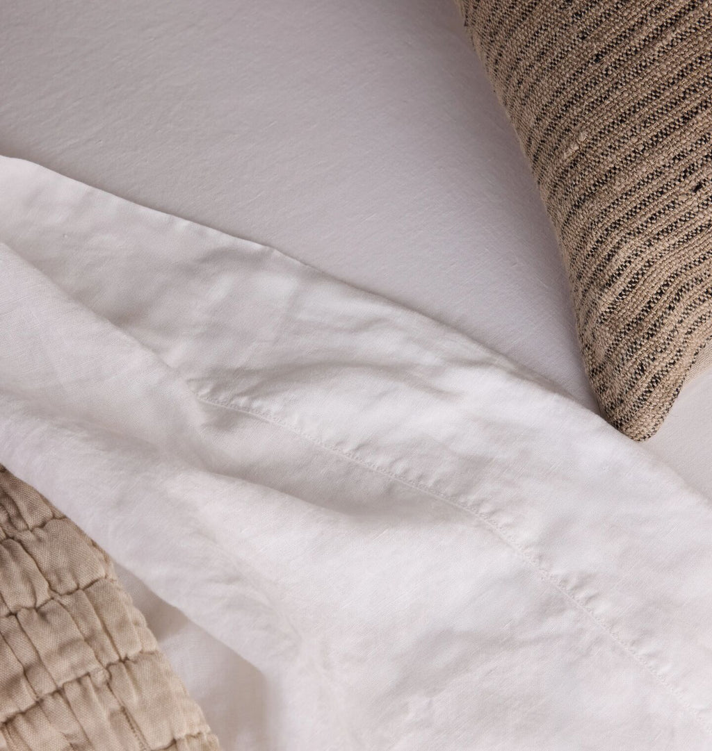 Luca Sheet Set White