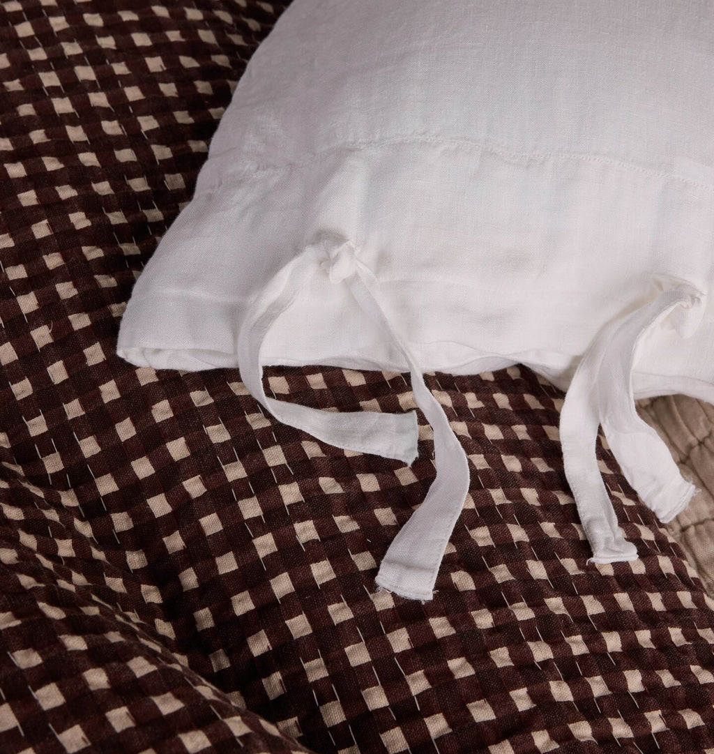 Luca Pillow Sham S/2 in White