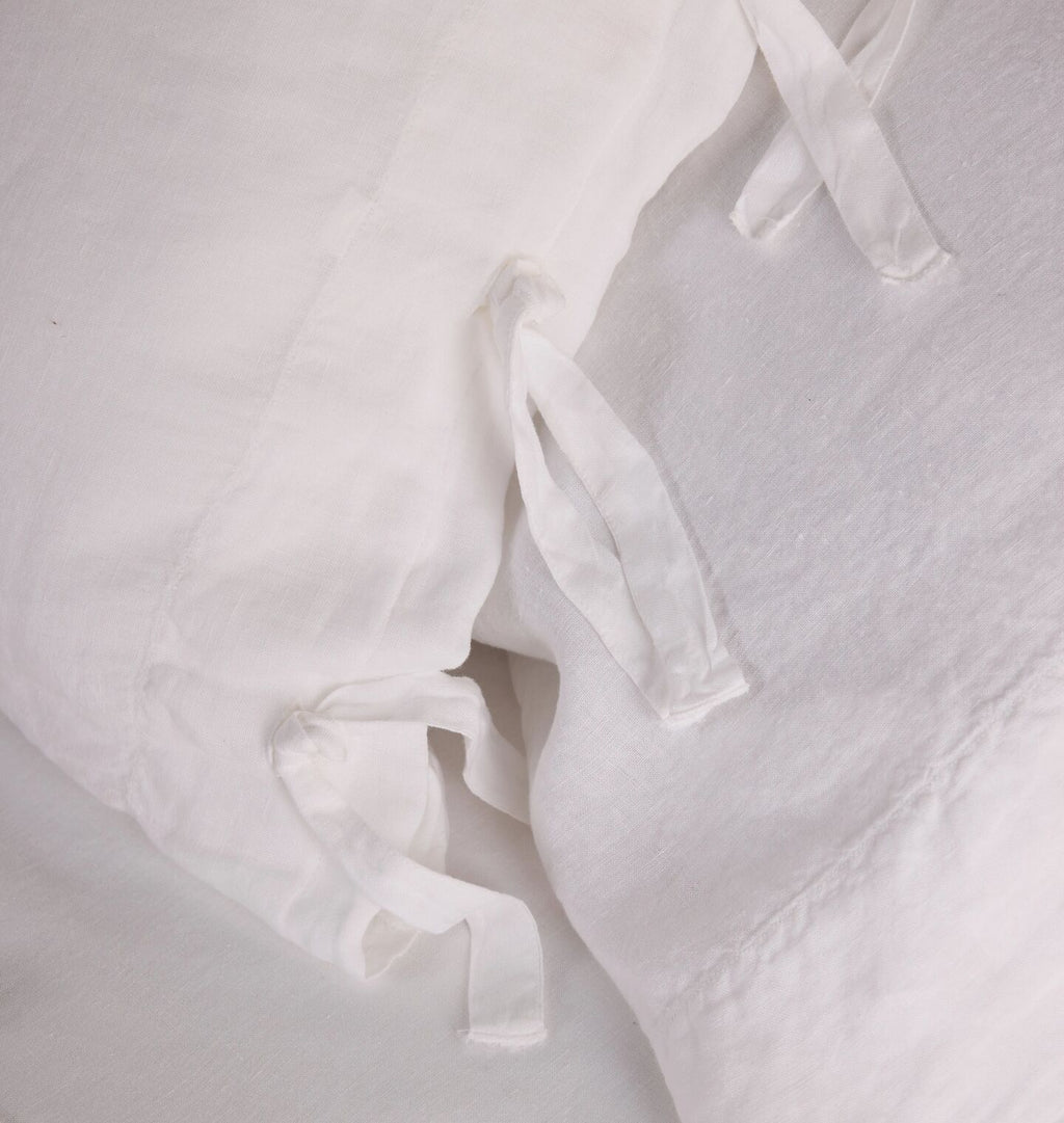 Luca Pillow Sham S/2 in White