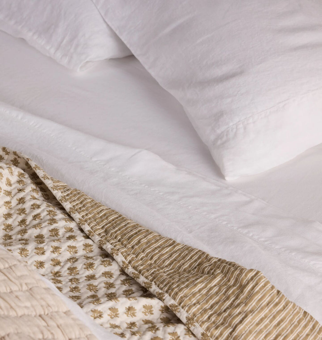 Luca Sheet Set White