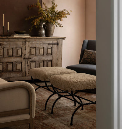 Ruby Accent Stool