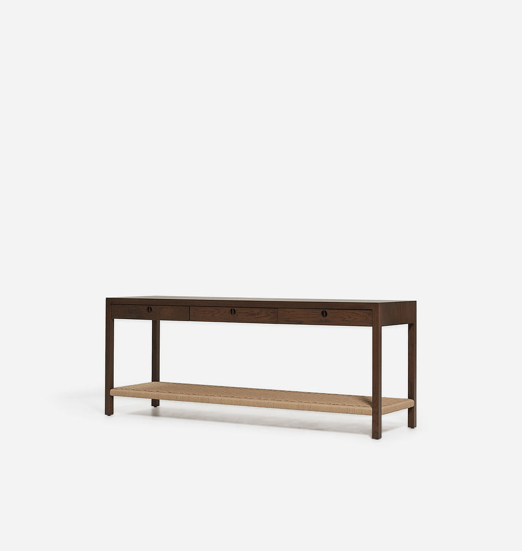 Anderson Console Danish Oak 72