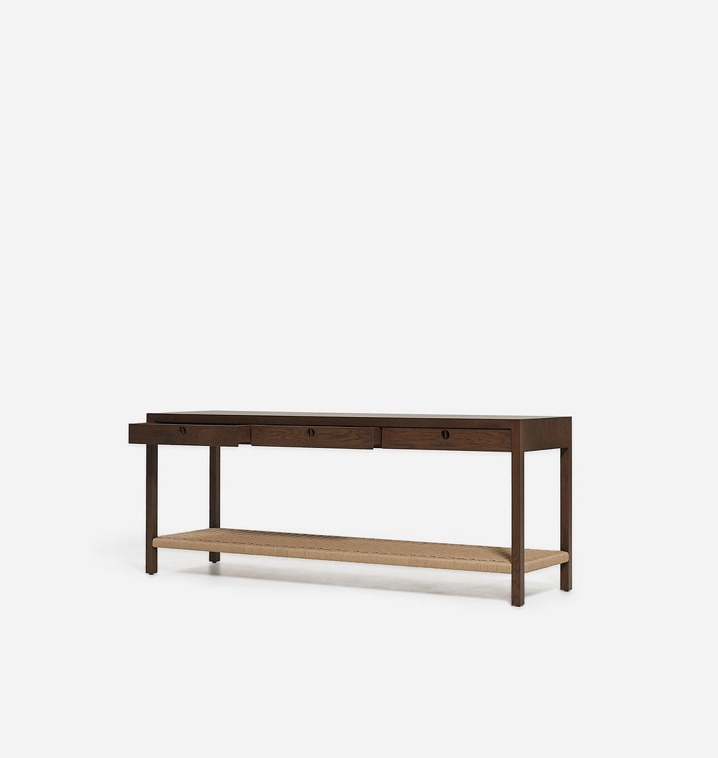 Anderson Console Danish Oak 72
