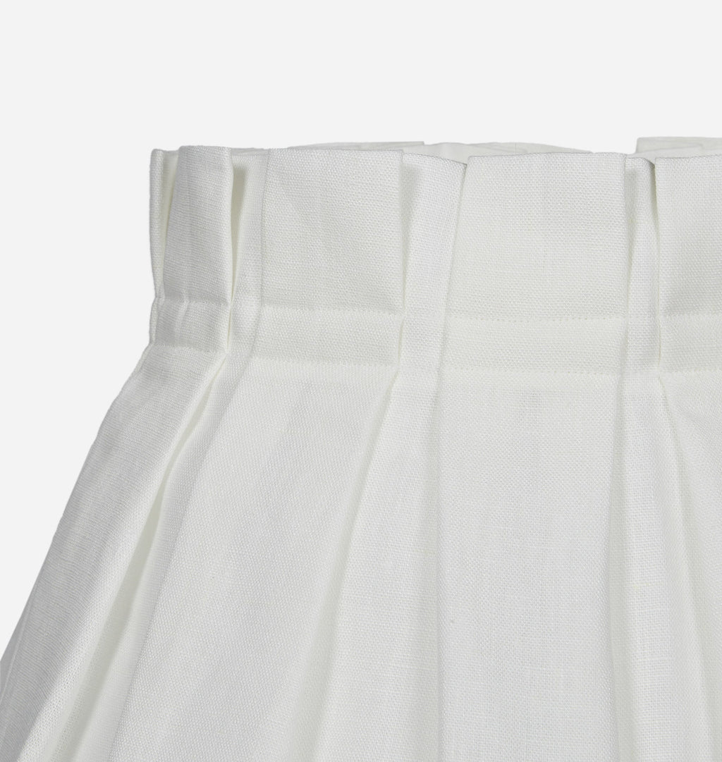 White Linen Table Lamp Shade