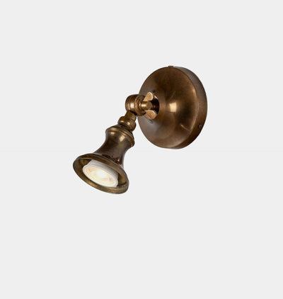 Accra Spotlight Antique Brass
