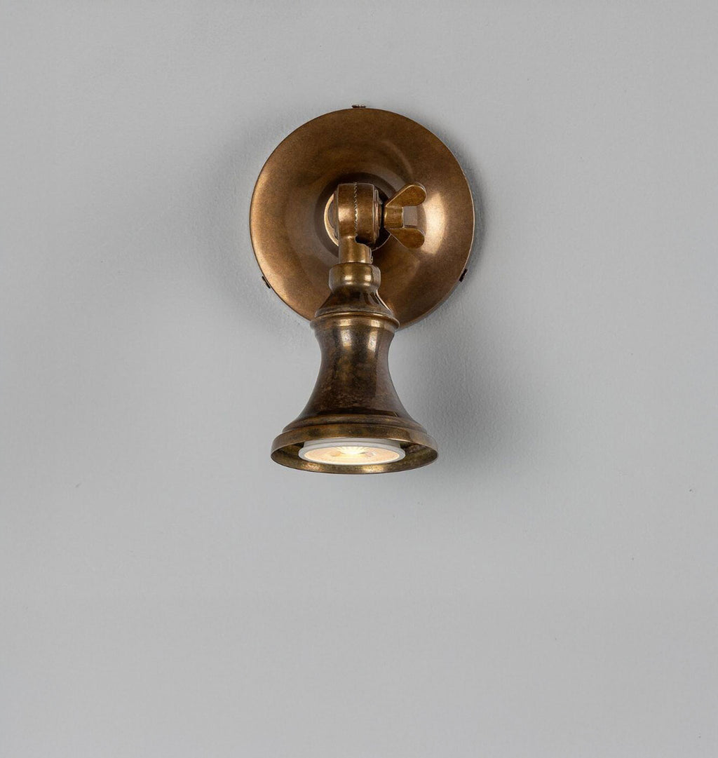 Accra Spotlight Antique Brass