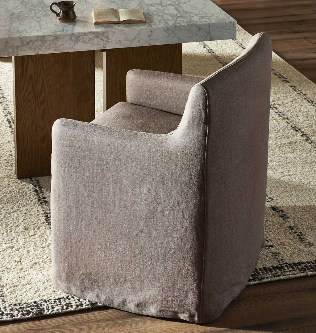 Adak Slipcovered Dining Chair