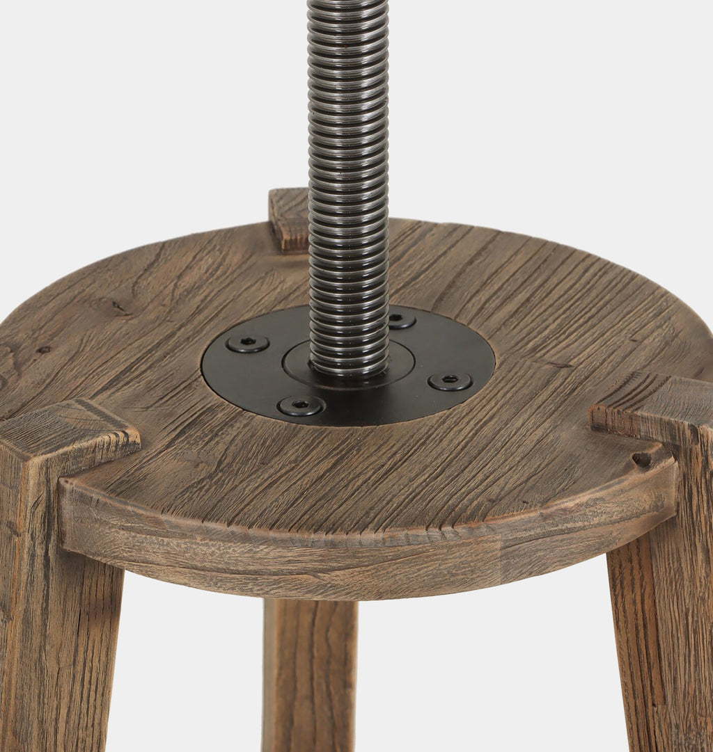 Addy Stool Bleached Elm
