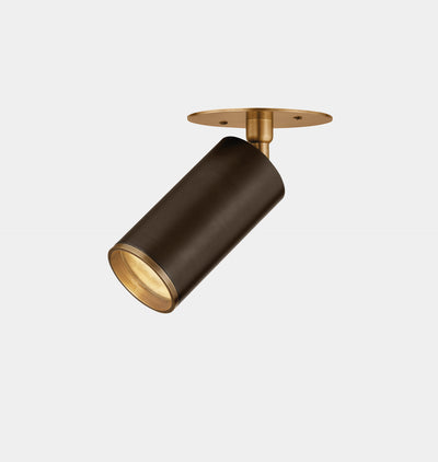 Albion Flush Mount Brass