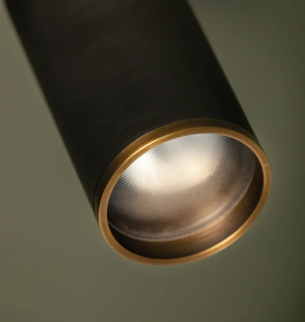 Albion Flush Mount Brass