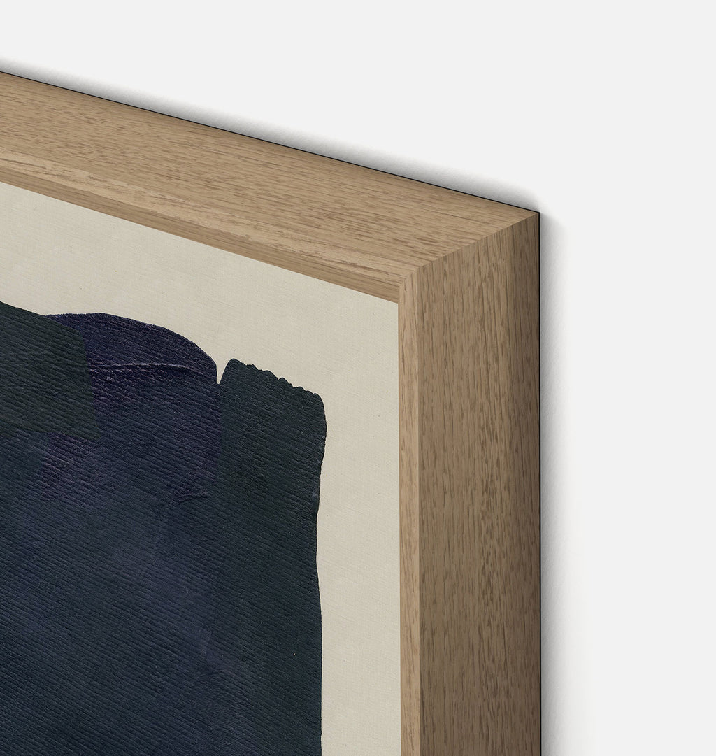 Apricot XIV Framed Print White Oak