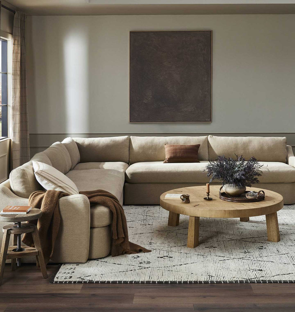 Aurelia Sectional Sofa Broadway Canvas