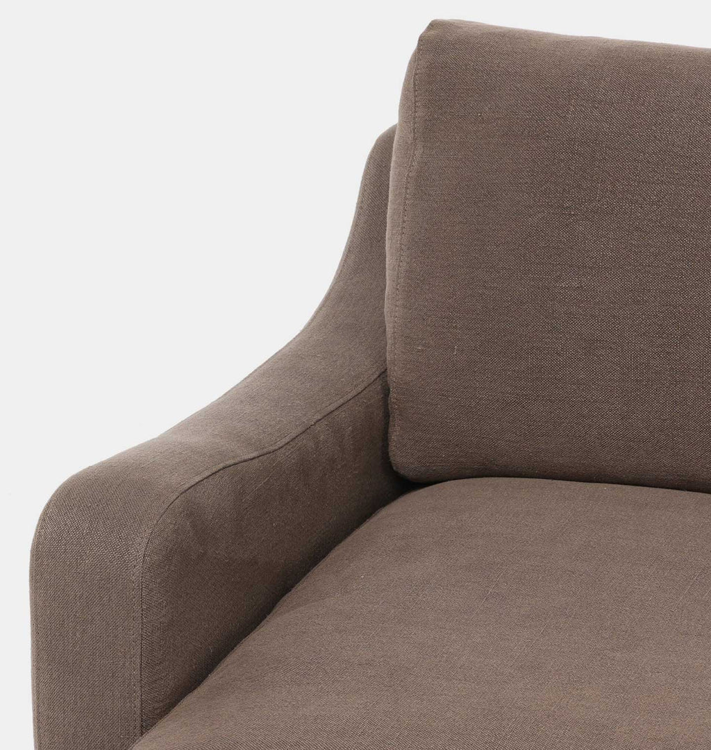 Aurelia Swivel Chair Broadway Coffee