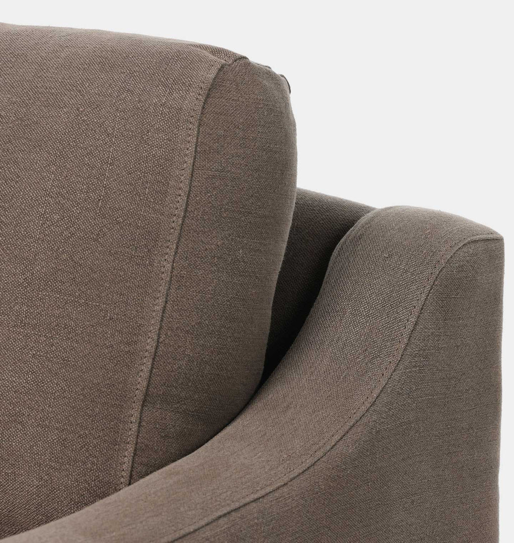 Aurelia Swivel Chair Broadway Coffee