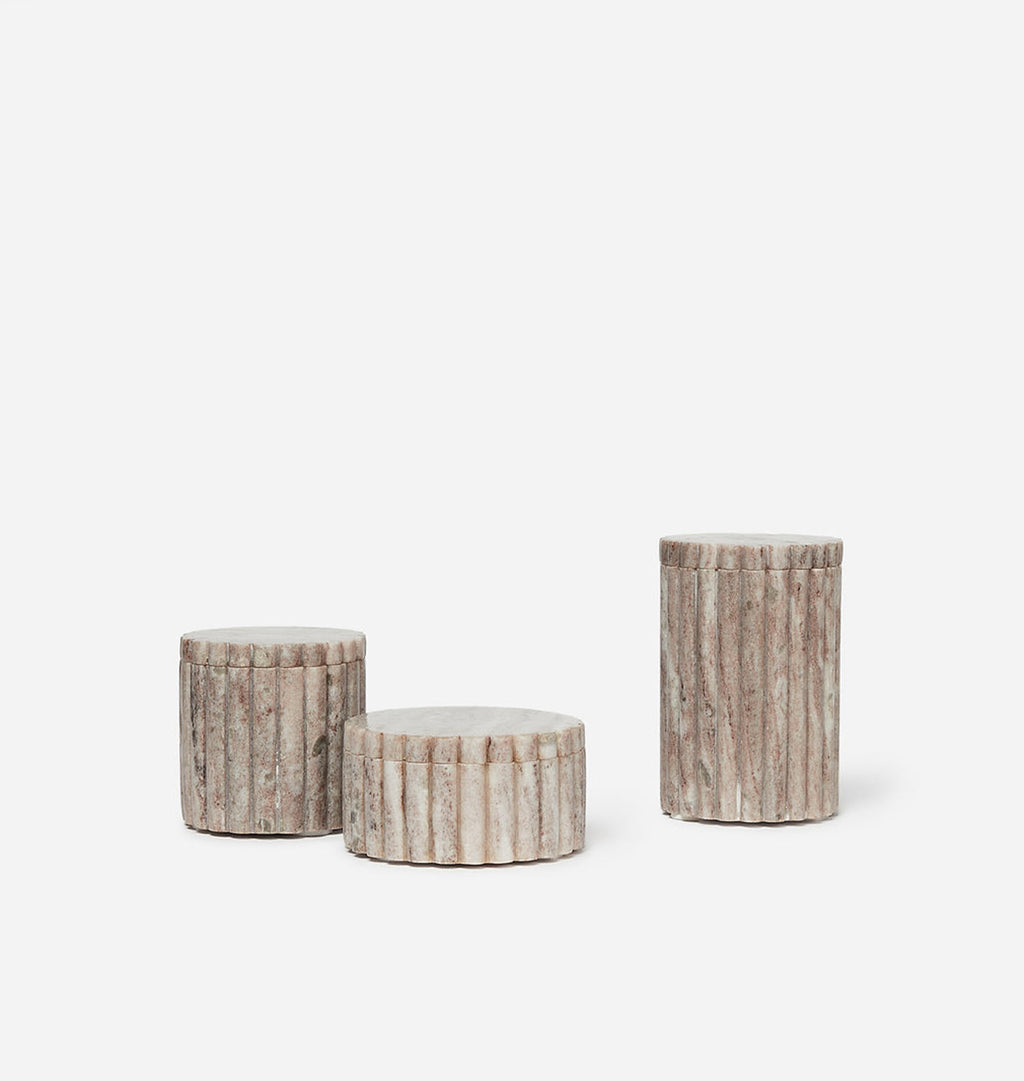Luca Marble Canister 