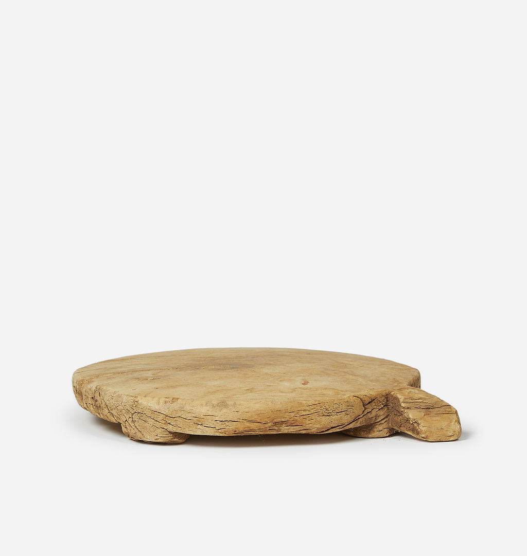 Found Bleached Chapati Board