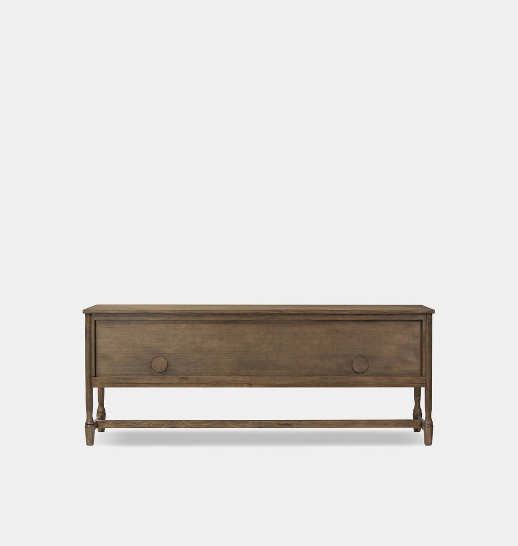 Bari 84" Sideboard Weathered Oak