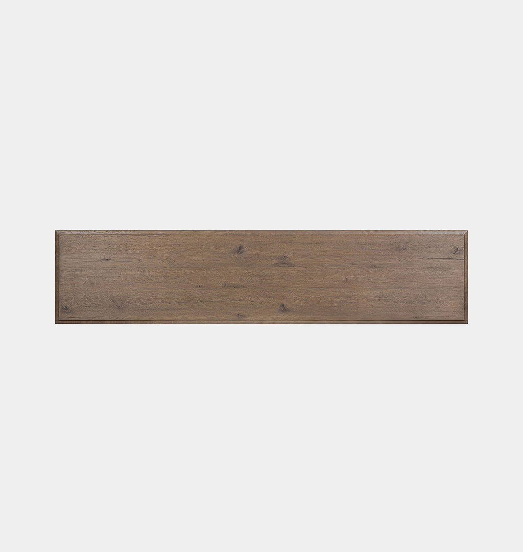 Bayla Console Table Brown Oak