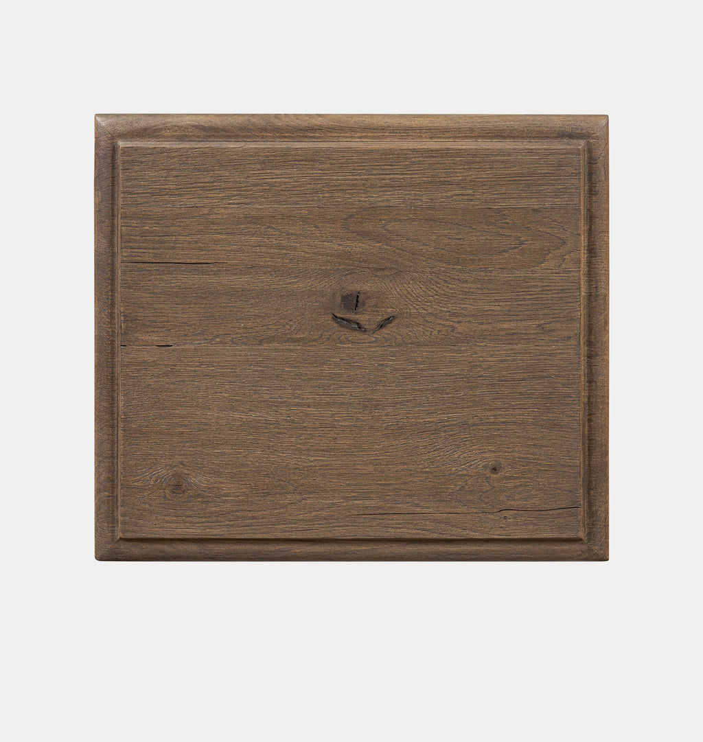 Bayla End Table Weathered Oak