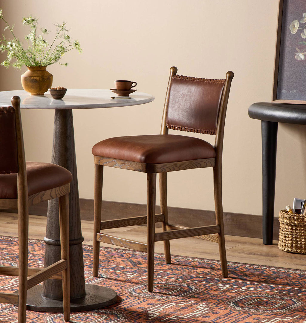 Bella Bar Stool Dulane Mahogany