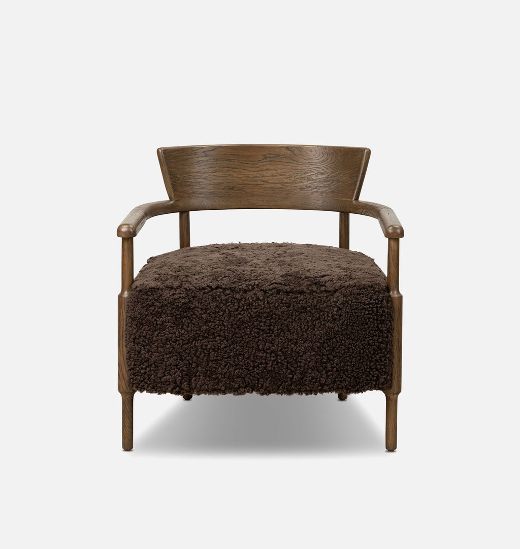 Bennett Chair Cocoa Shearling