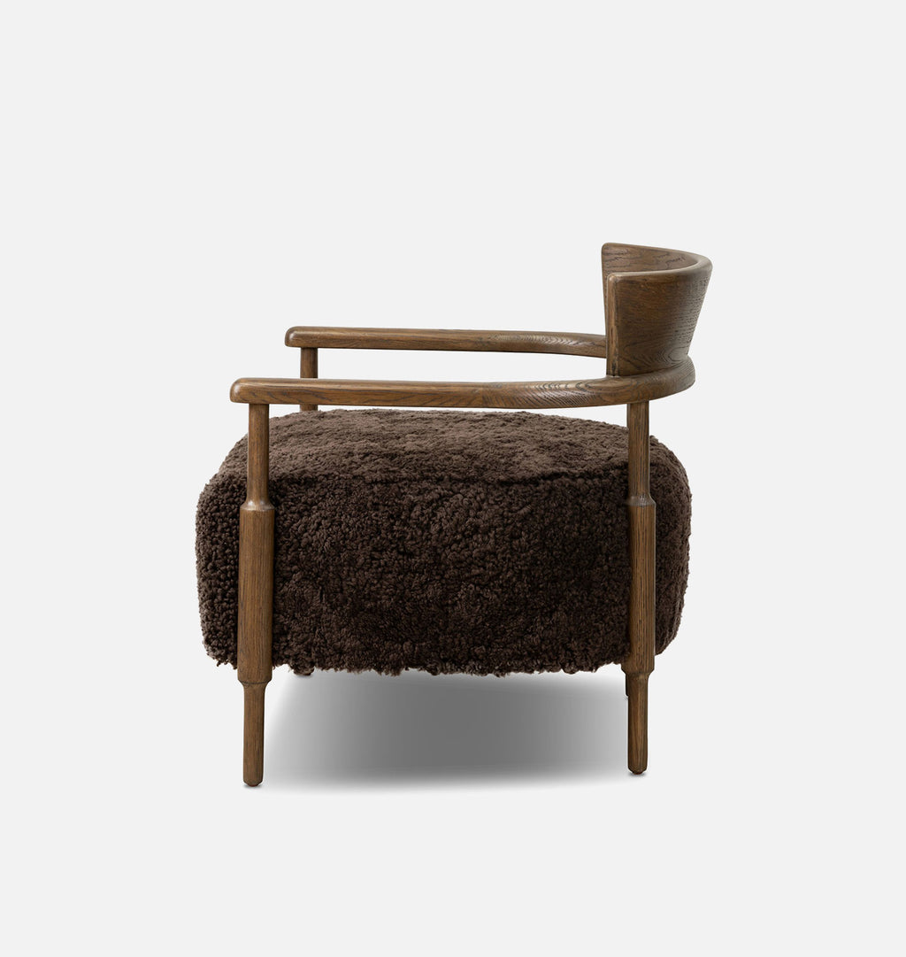 Bennett Chair Cocoa Shearling