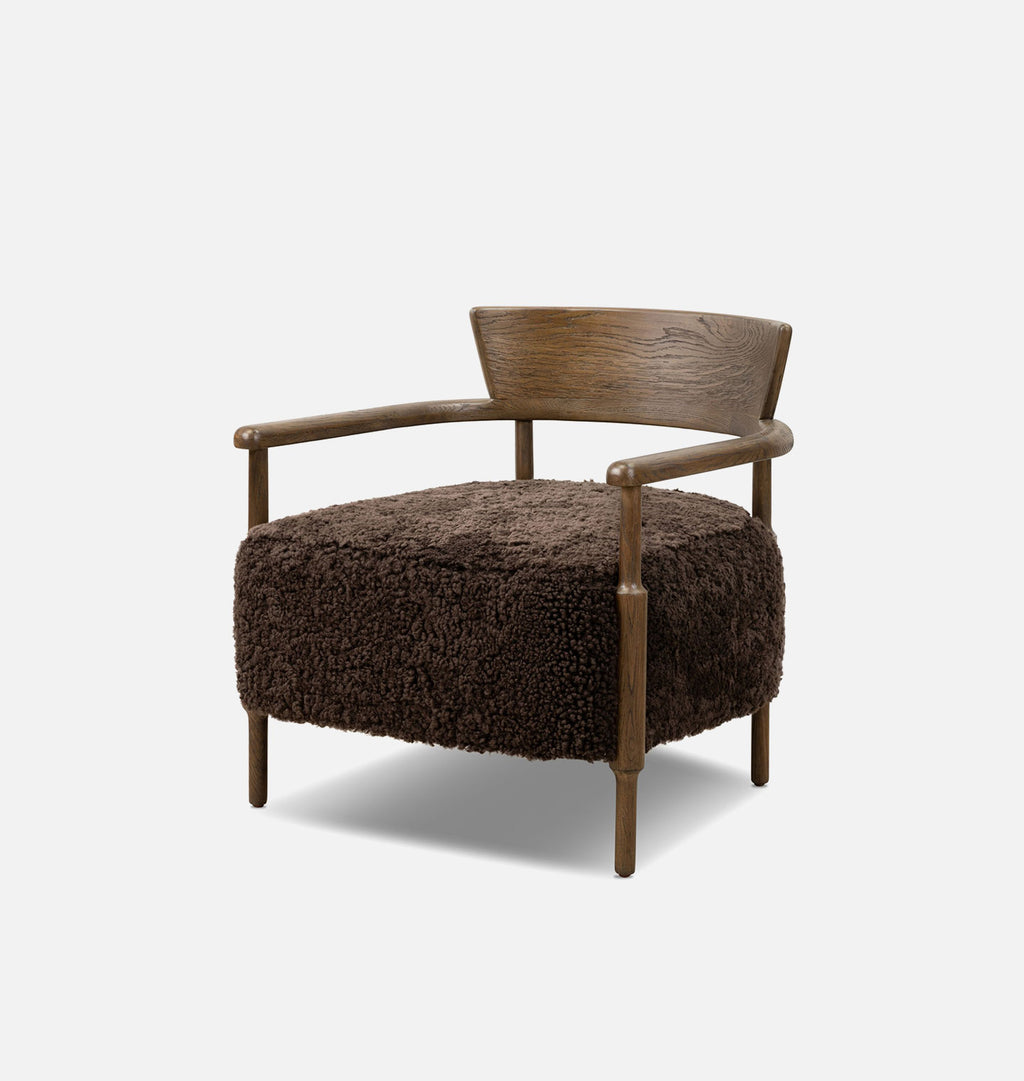 Bennett Chair Cocoa Shearling