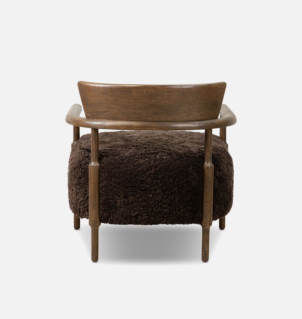 Bennett Chair Cocoa Shearling