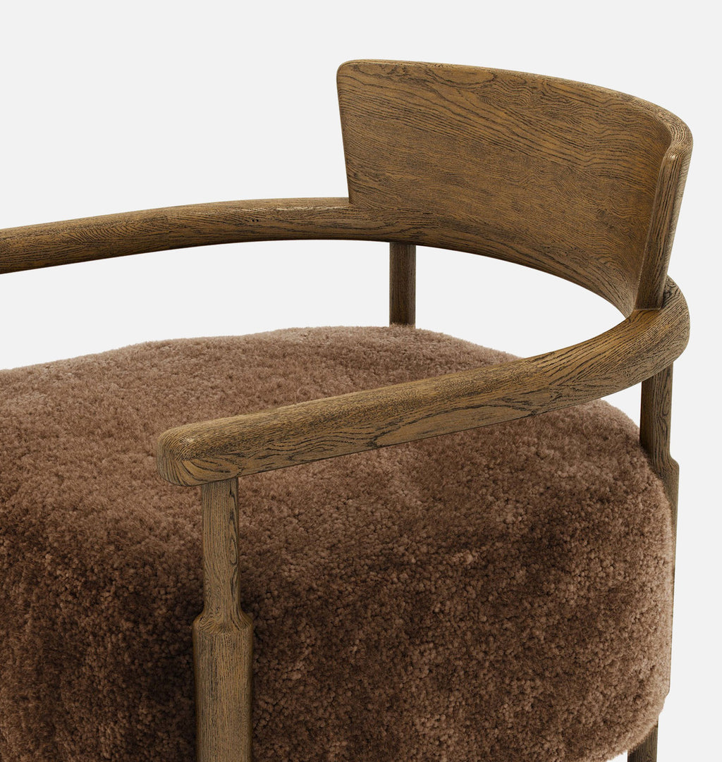Bennett Armchair Amber Shearling