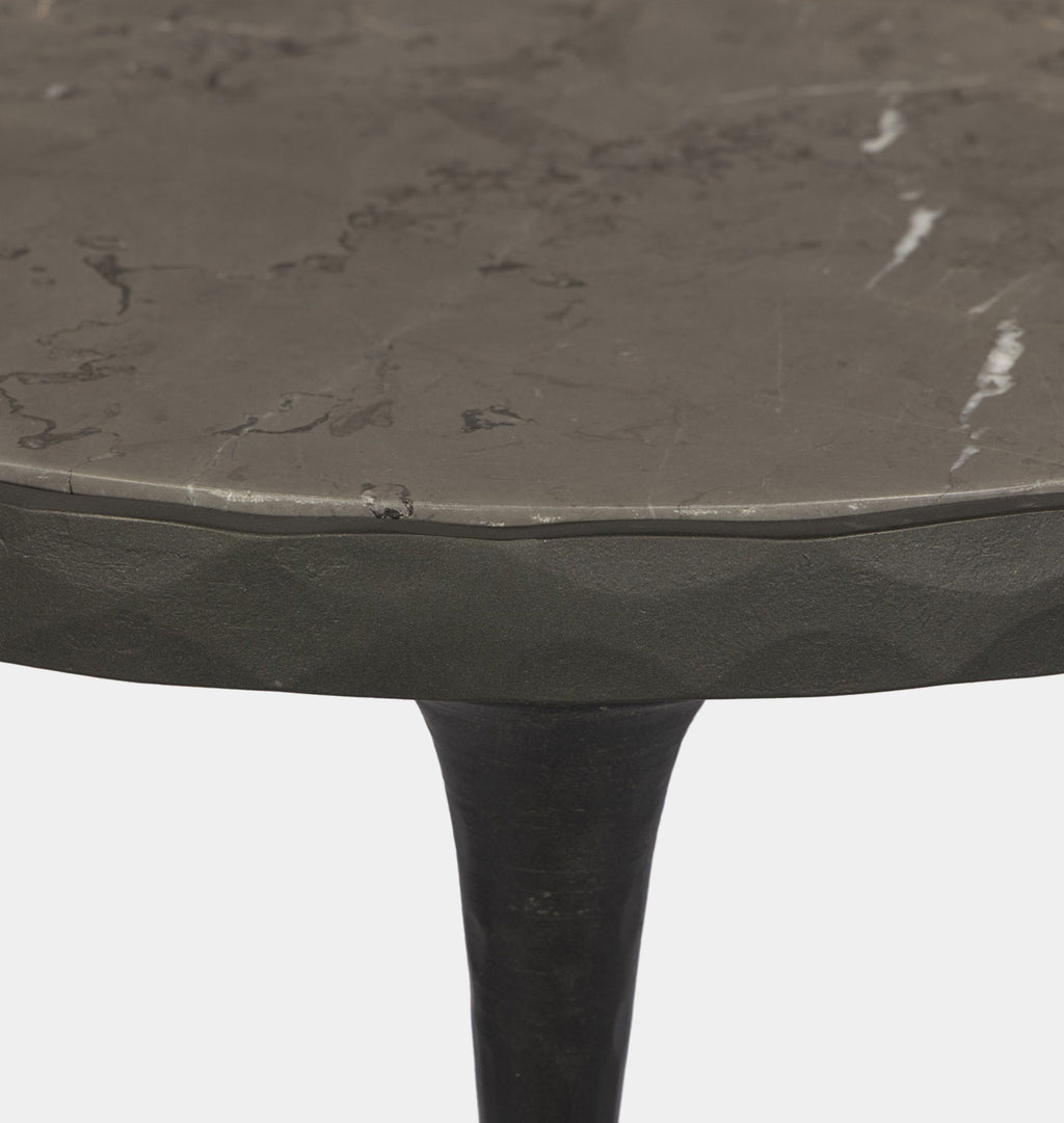 Billings Hammered Iron End Table
