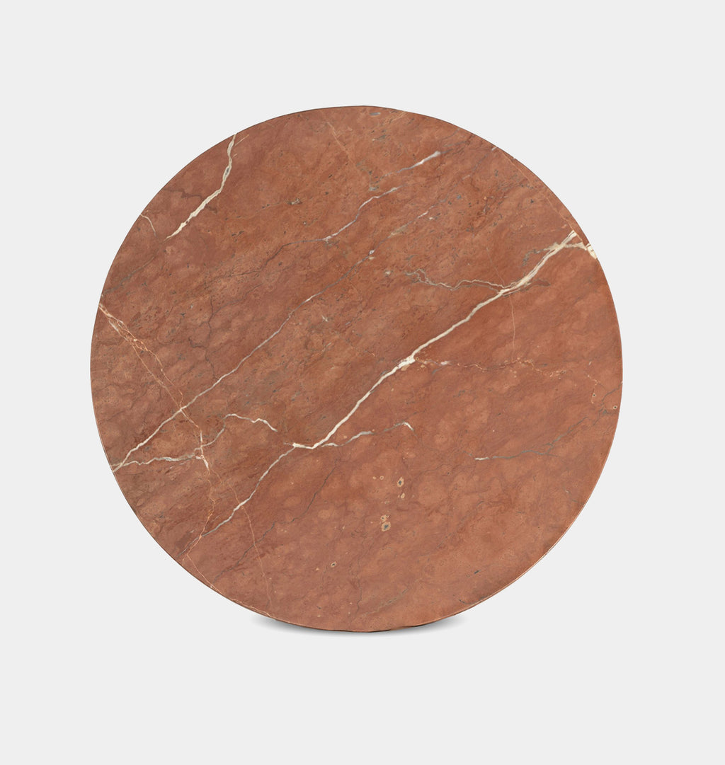 Billings Hammered Gunmetal End Table Rust