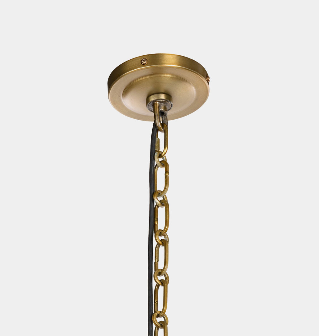 Brecken Chandelier Antique Brass