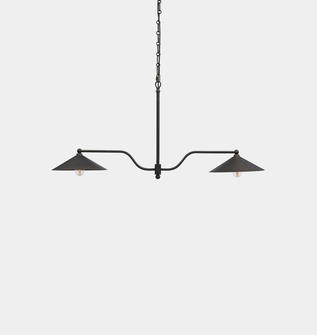 Brecken Chandelier Dark Bronze