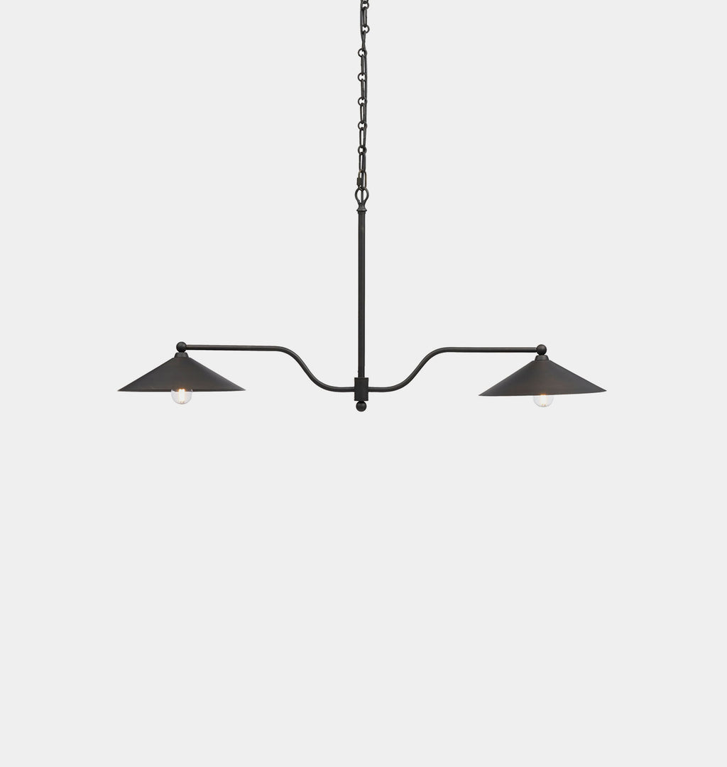 Brecken Chandelier Dark Bronze
